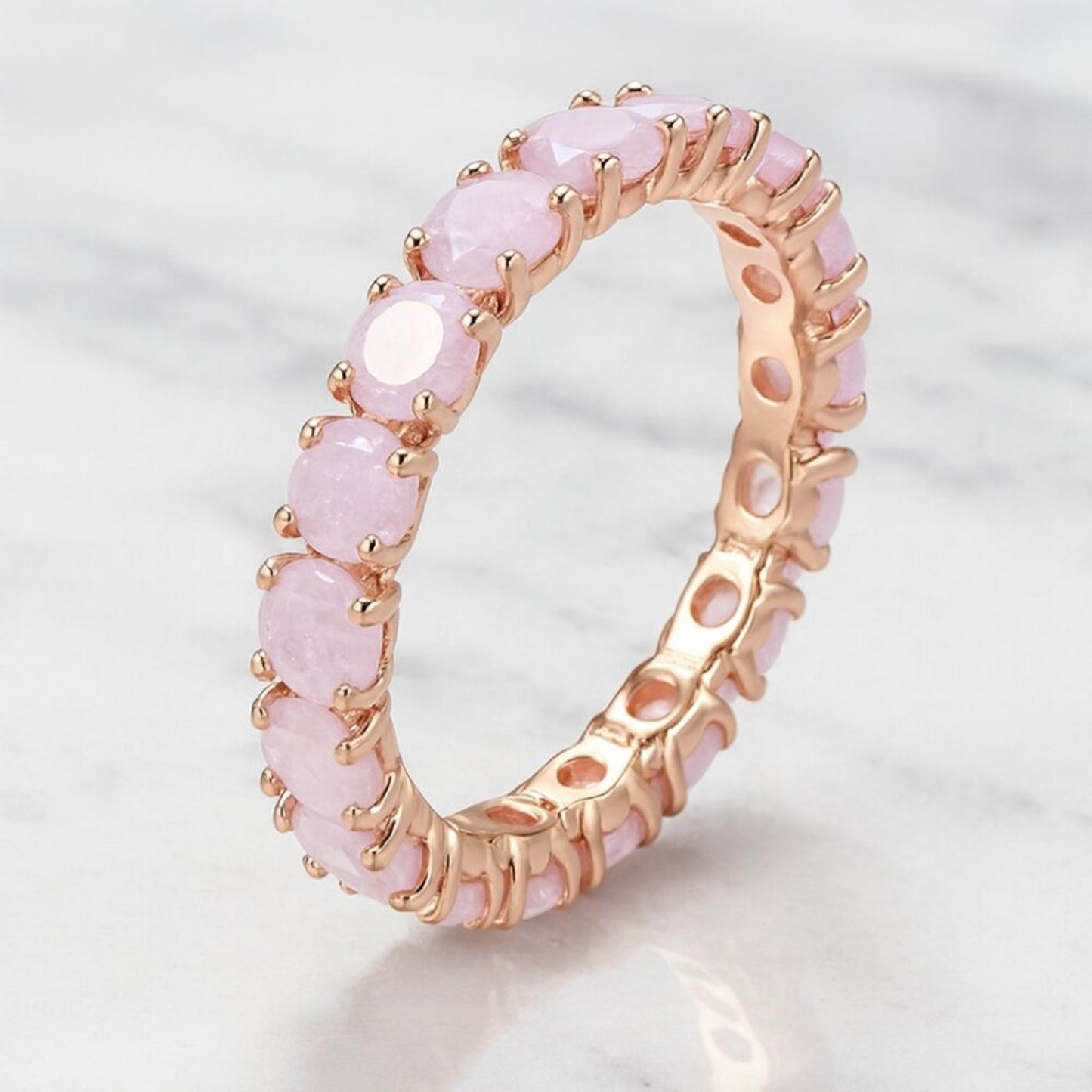 "Sierra" Pink Gemstone Ring