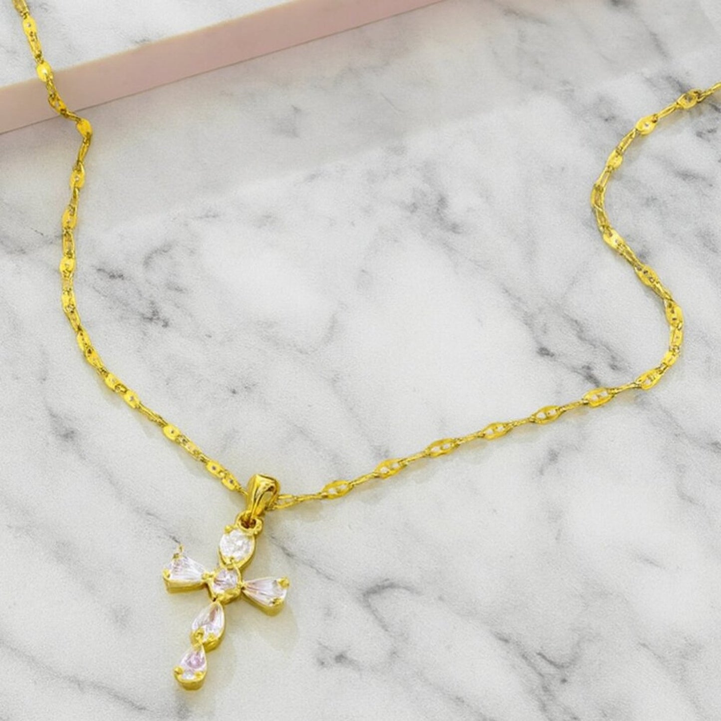 "Hope" Cross Necklace