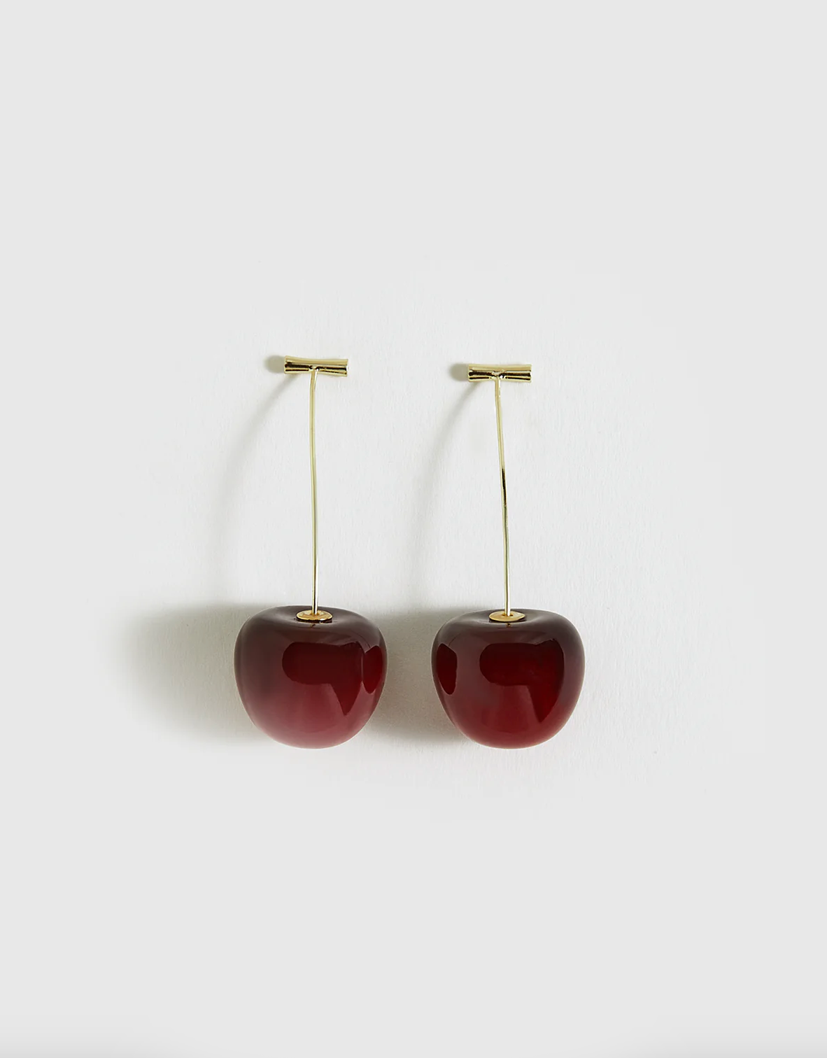Anthro Cherry Drop Earrings