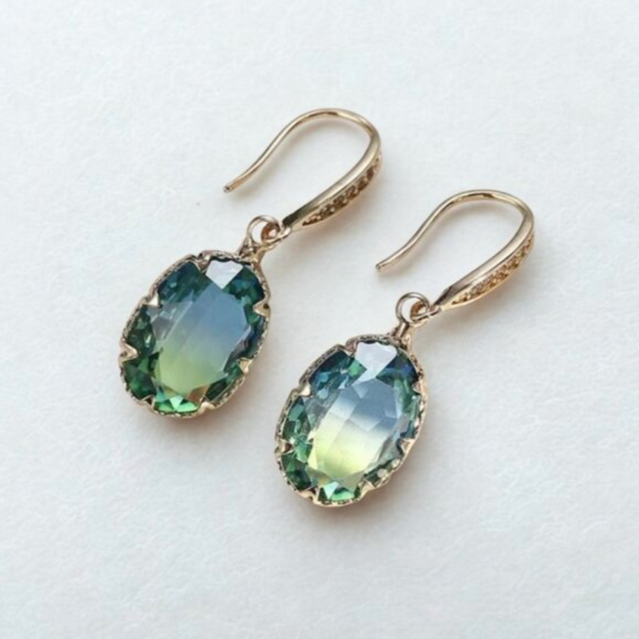 Ombre Gemstone Earrings