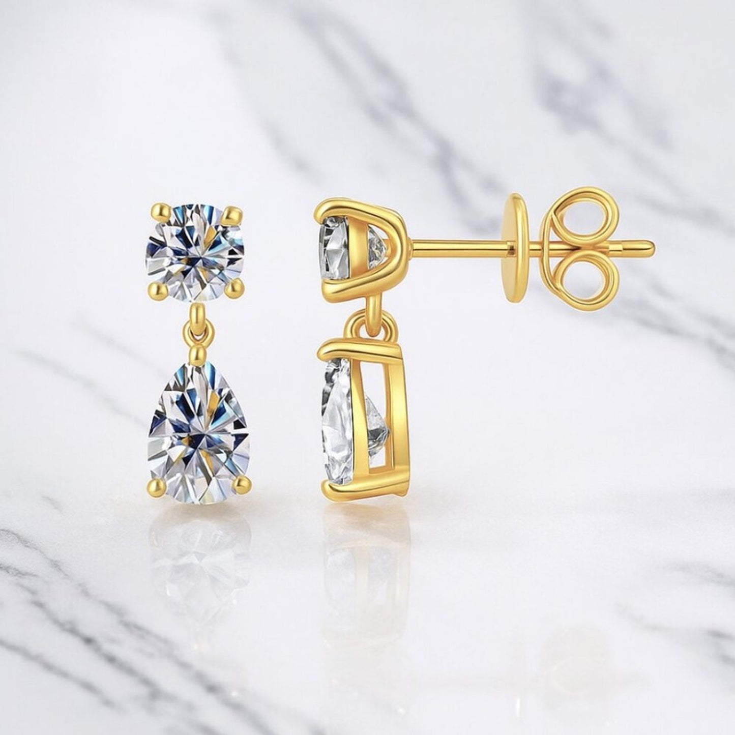 "Odelia" Lab Diamond Earrings