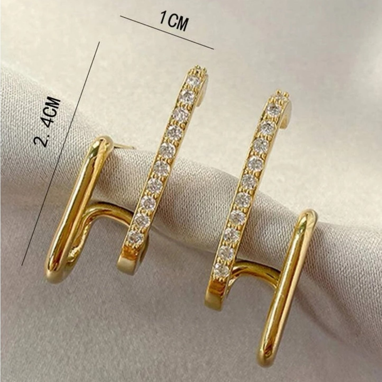 Anthro x Uncommon Illusion Double Hoops
