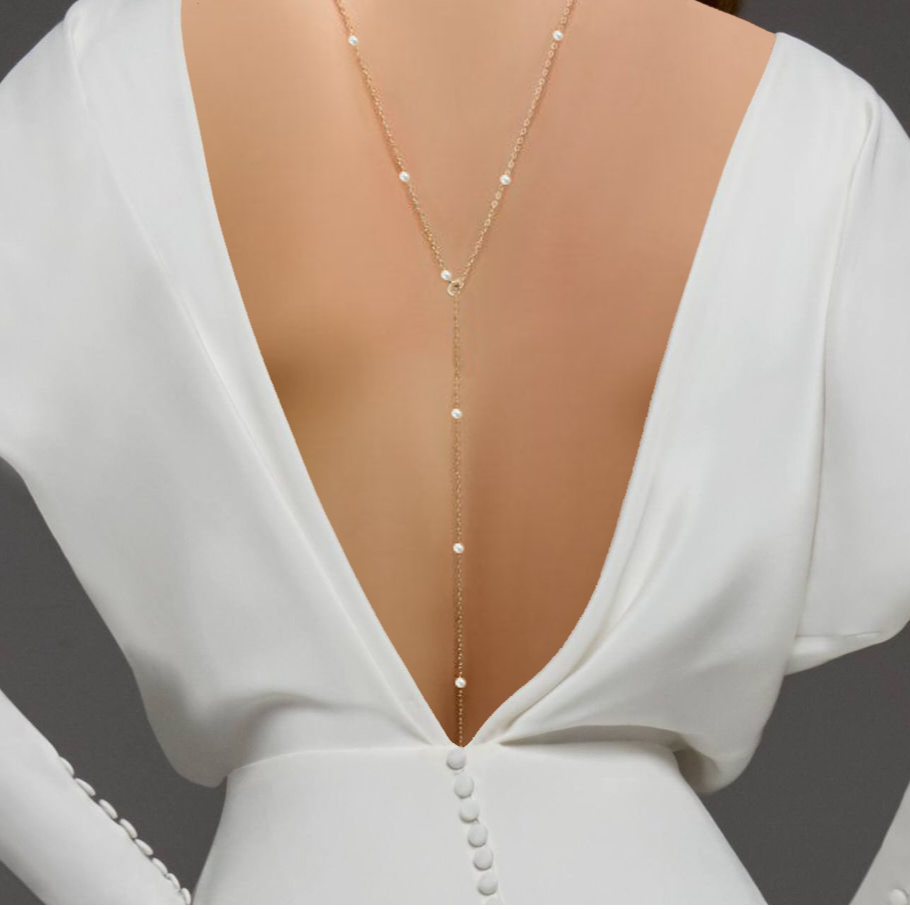 1 Necklace, Wear 10 Different Ways! Digital image to show you one of the many ways this necklace can be worn.