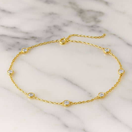 "Jossalyn" Lab Diamond Diamond Bracelet