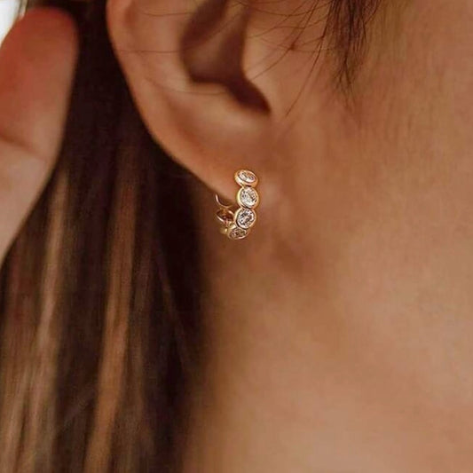 “Lulu” Luxe Gold Hoops