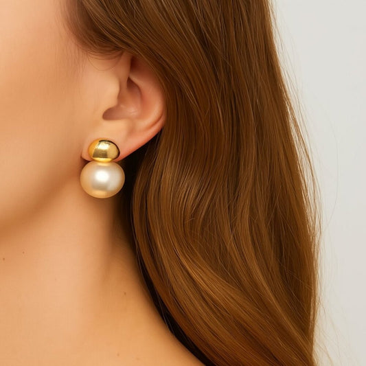 “Montecito” Cultured Pearl Earrings