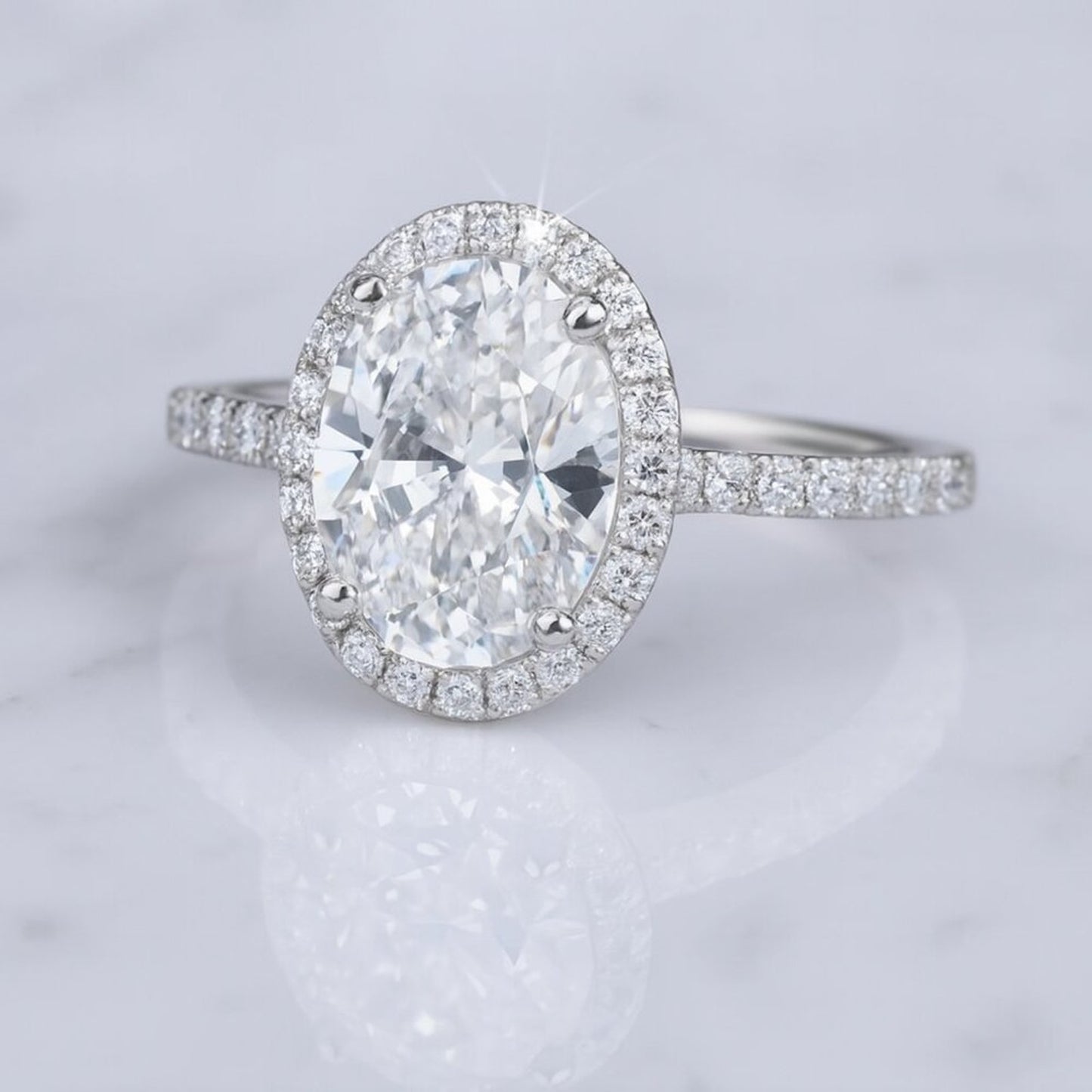 “Genevieve” 3ct S925 Sterling Silver Travel Ring