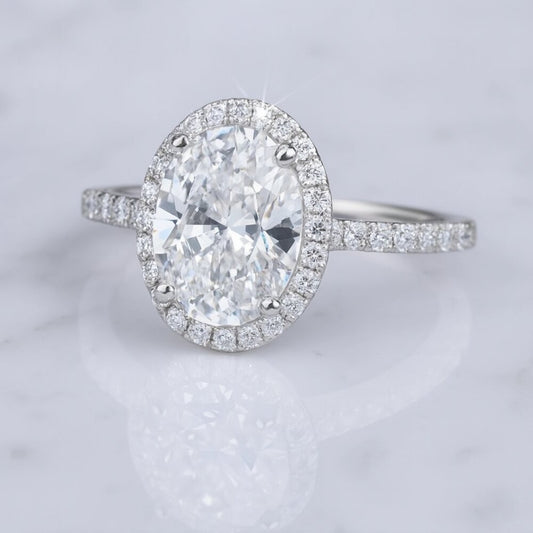 “Genevieve” 3ct S925 Sterling Silver Travel Ring