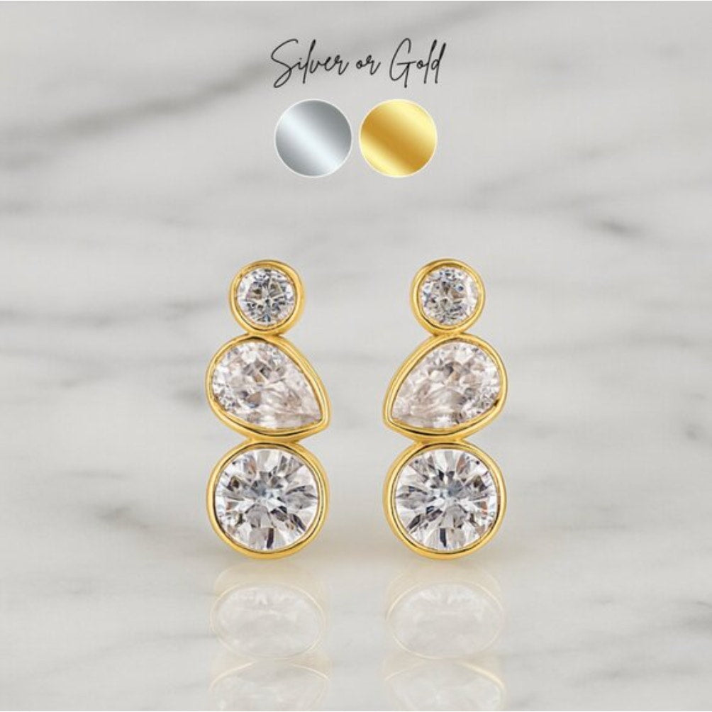 “Prianka” LUXE Cascade Earrings