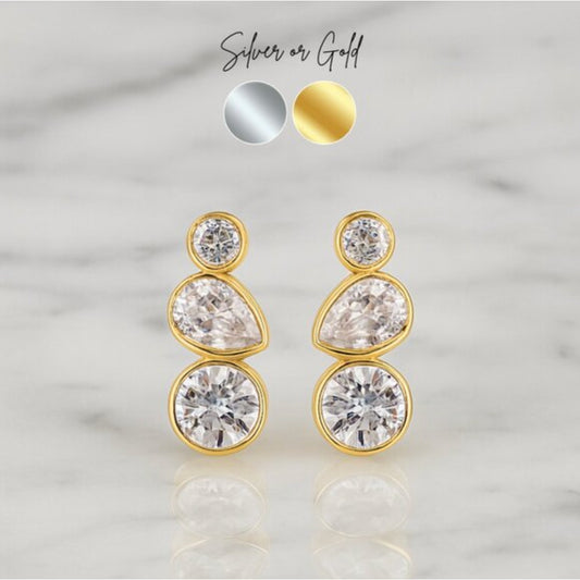 “Prianka” LUXE Cascade Earrings