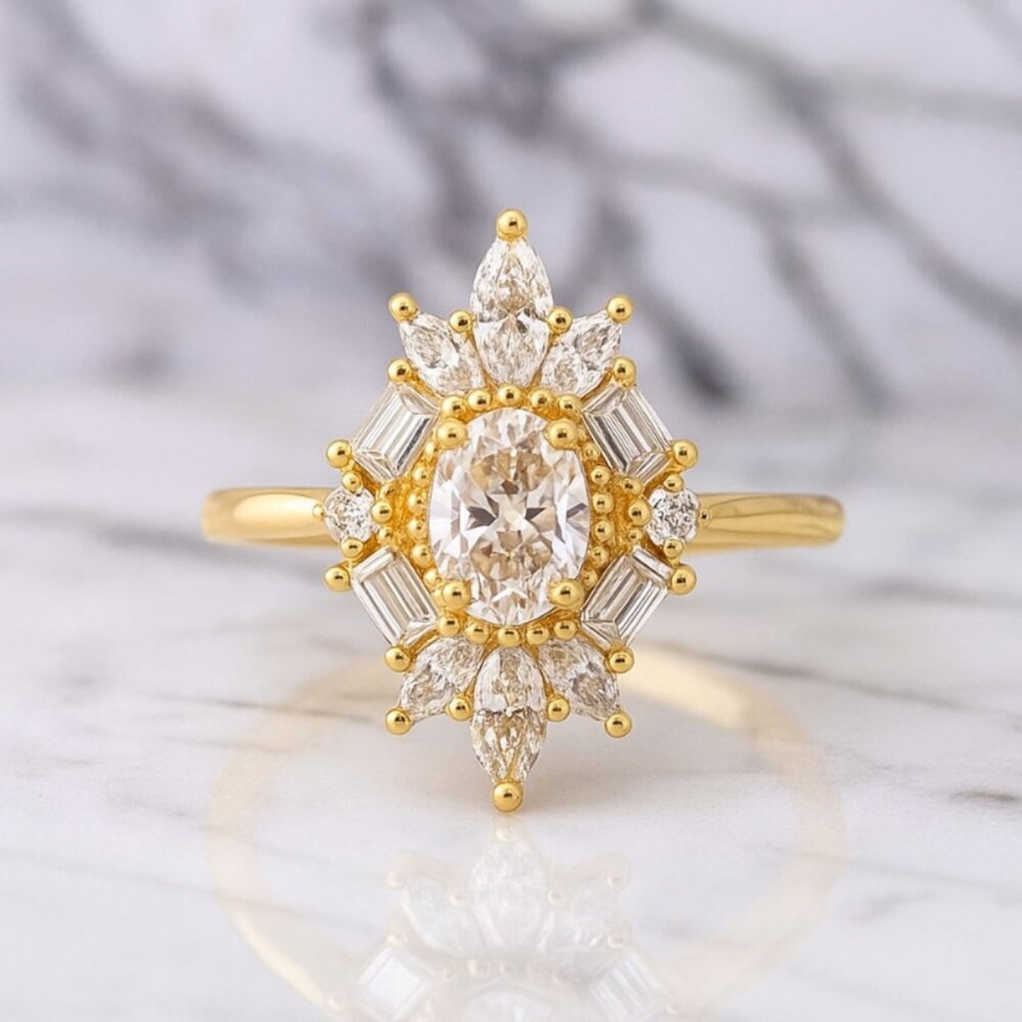 "Stasi" 2ct Lab Diamond Ring