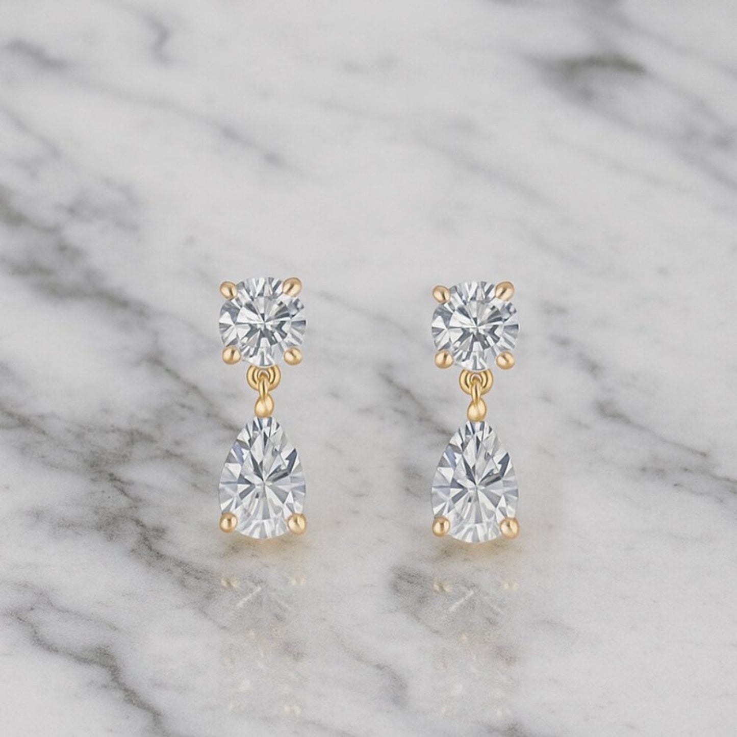 "Odelia" Lab Diamond Earrings