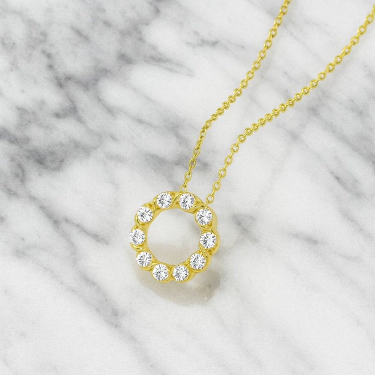 "Willow" Lab Diamond Necklace 925