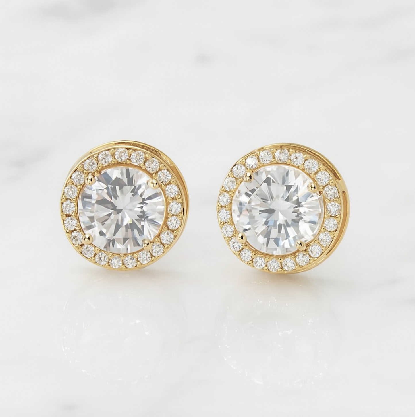 Diana Earrings - Yellow Gold Plated