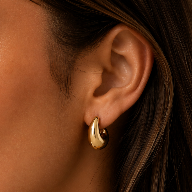 Petra Hoop Earrings