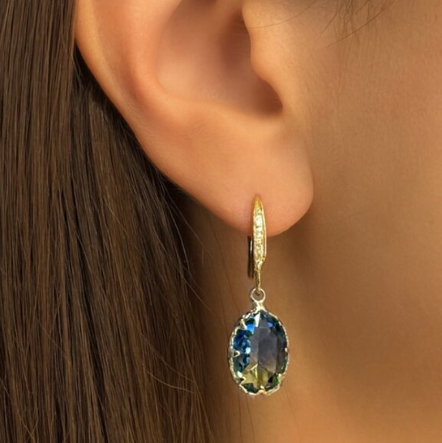 Ombre Gemstone Earrings