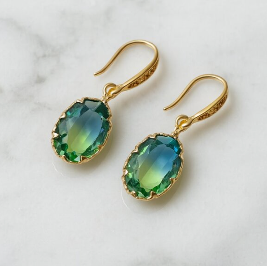 Ombre Gemstone Earrings