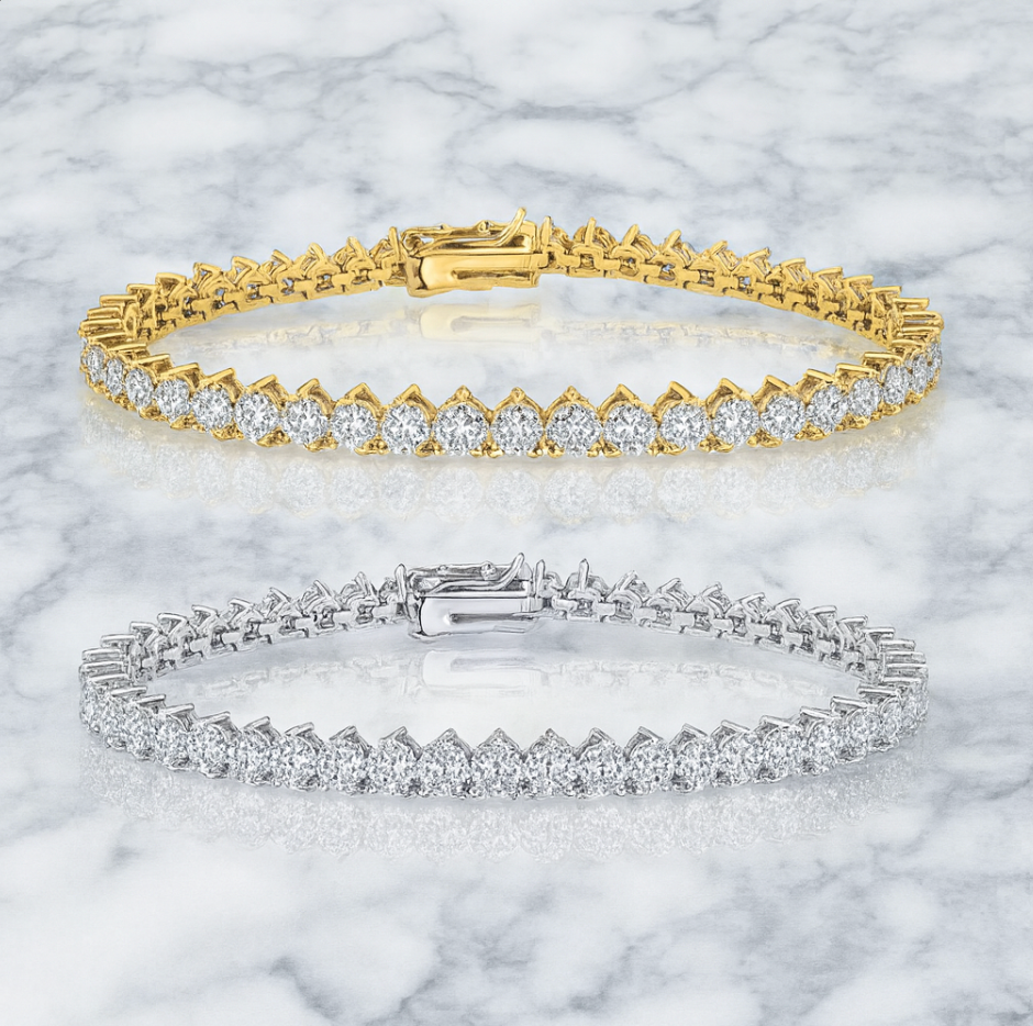 Bracelet - “Bellagio” LUXE 3 Prong Tennis Bracelet