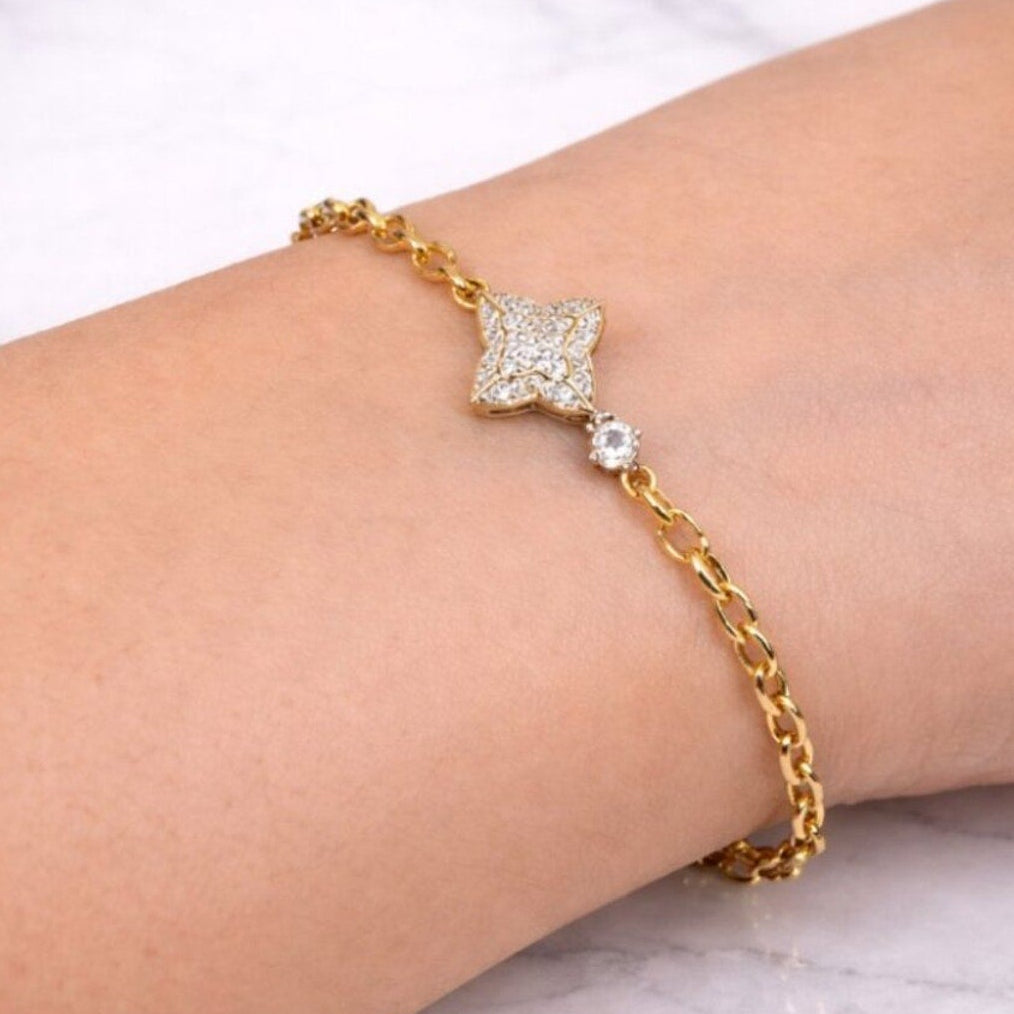 Clover Bracelet Bling