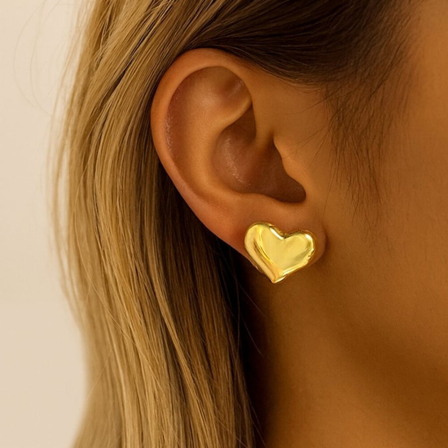 "Flynn" Heart Earrings