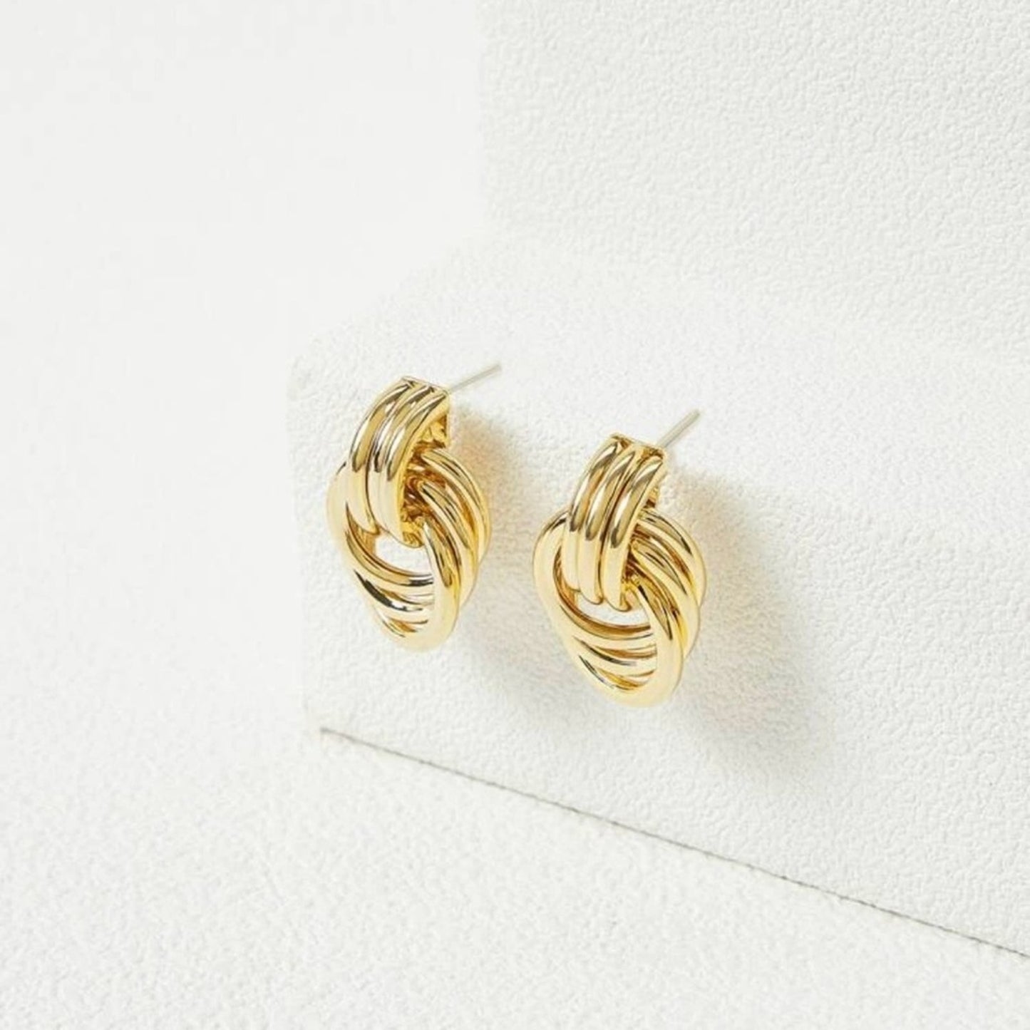 "Adelle" REVOLVE Geometric 18K Earrings