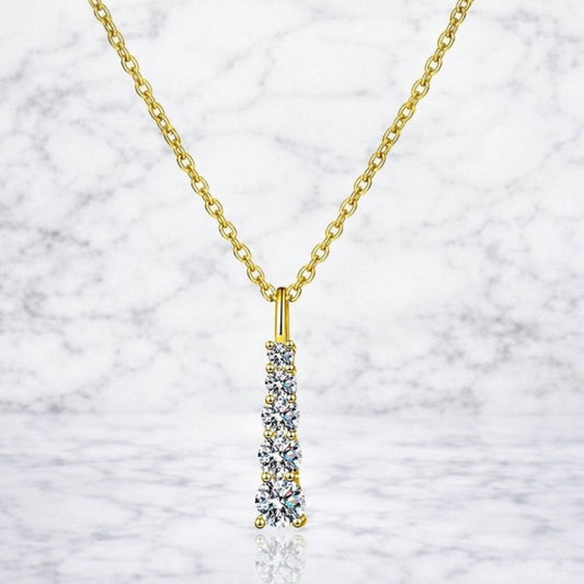 "Blair" Cascade Lab Diamond Necklace