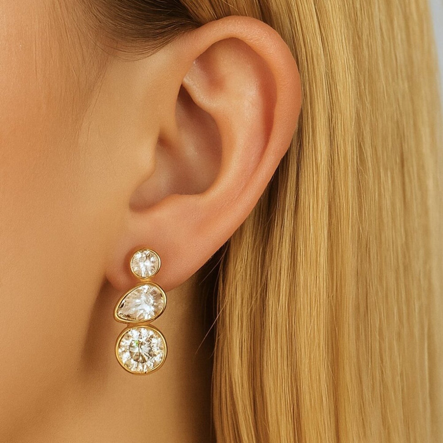 “Prianka” LUXE Cascade Earrings