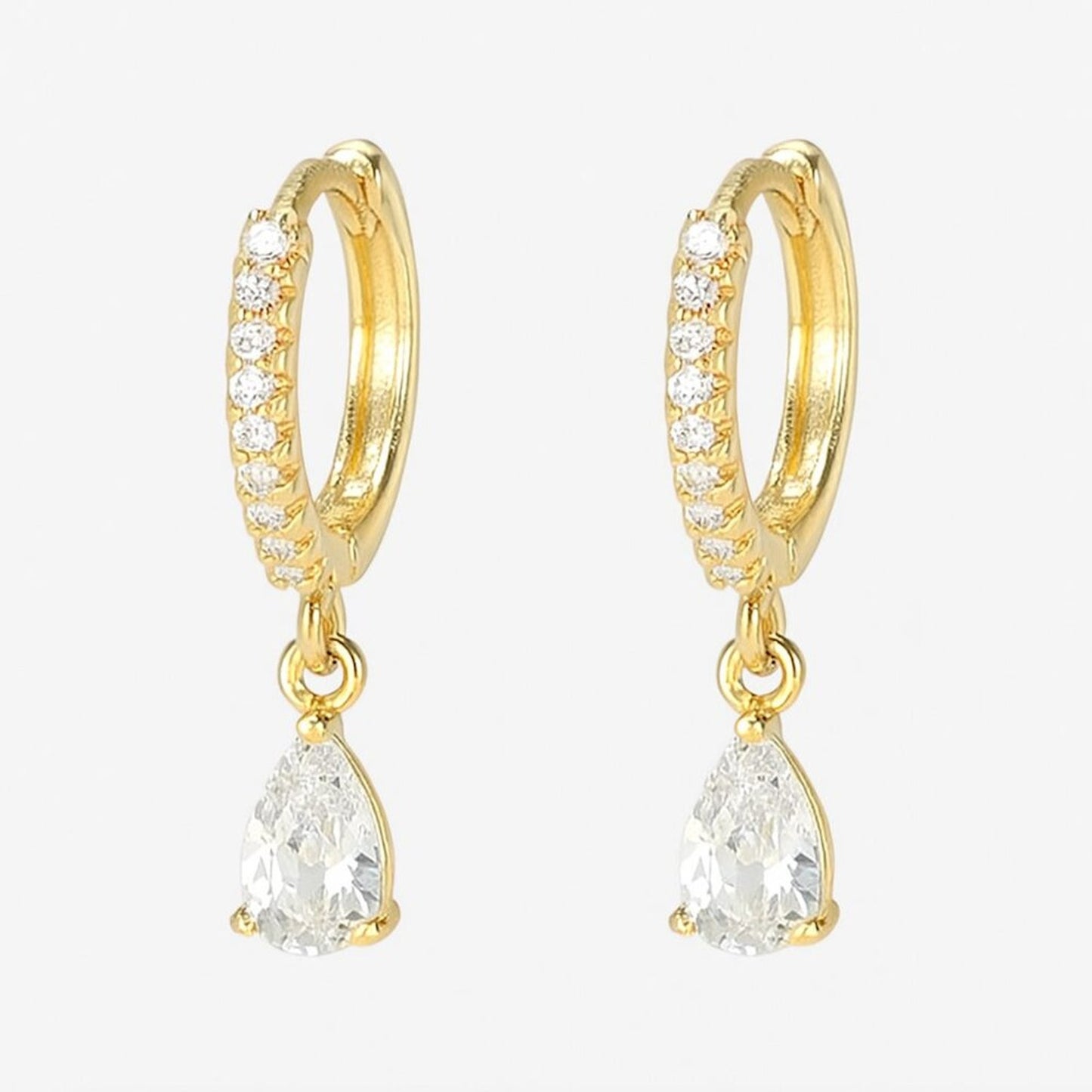 “Giselle” LUXE Demi Fine Petite Hoops