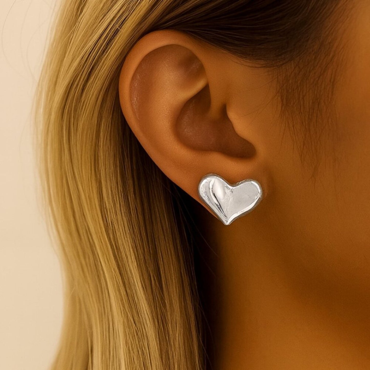 "Flynn" Heart Earrings