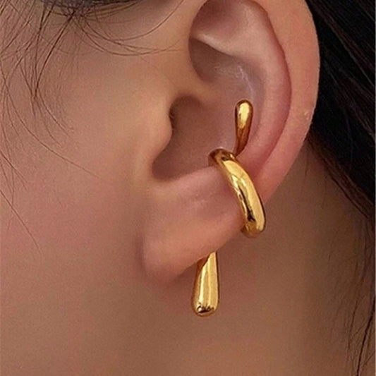 “Ellis” gold ear cuff