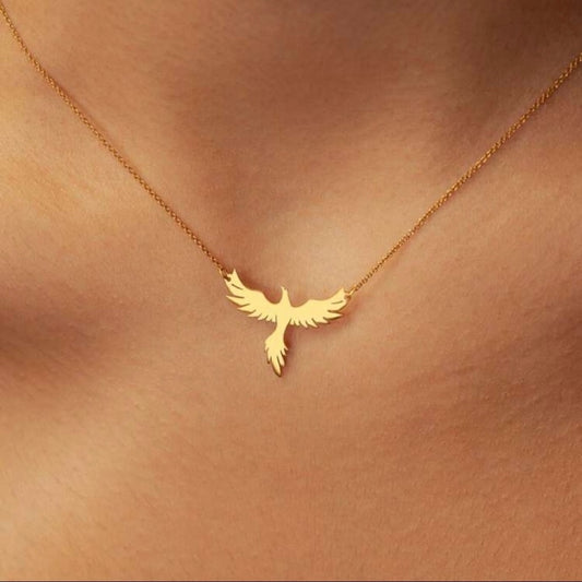 18k Phoenix Necklace